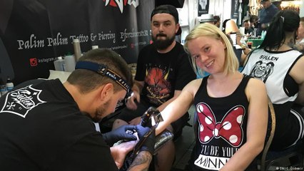 Dövme tutkunları Köln'de buluştu