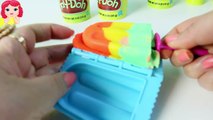 Paletas de Plastilina | Play Doh Colorful Popsicles | Helados en Cono Play Doh Español