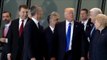 Donald Trump PUSHES The Prime Minister Dusko Markovic Of Montenegro To Be In Front of Group (VIDEO)