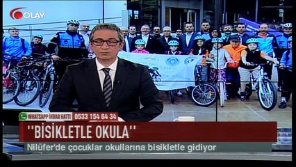 'Bisikletle okula' (Haber 29 05 2017)