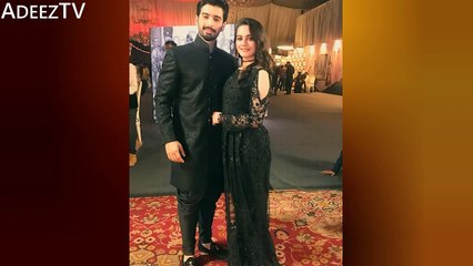 Aiman Khan and Muneeb Butt walked for Nuaman Arfeen at FPW17