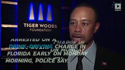 Tiger Woods arrested for drink driving in Florida