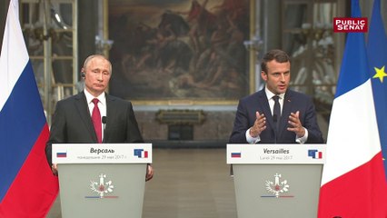 Rencontre Poutine/Macron : « Nous nous sommes tout dit »