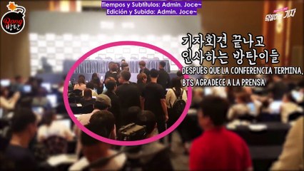 [Sub Español] 170529 Selfie time with BTS - BTS Press Conference