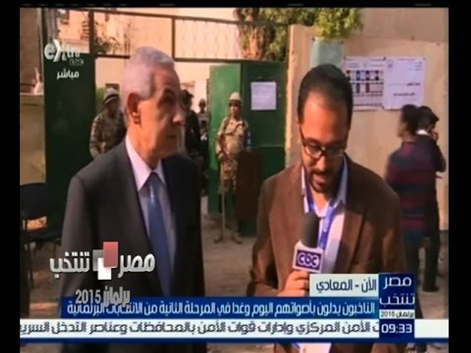 #مصر_تنتخب | حوار خاص مع وزير الصناعة والتجارة عقب الادلاء بصوته في الانتخابات