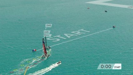 Americas Cup 2017 - Pénalité au départ