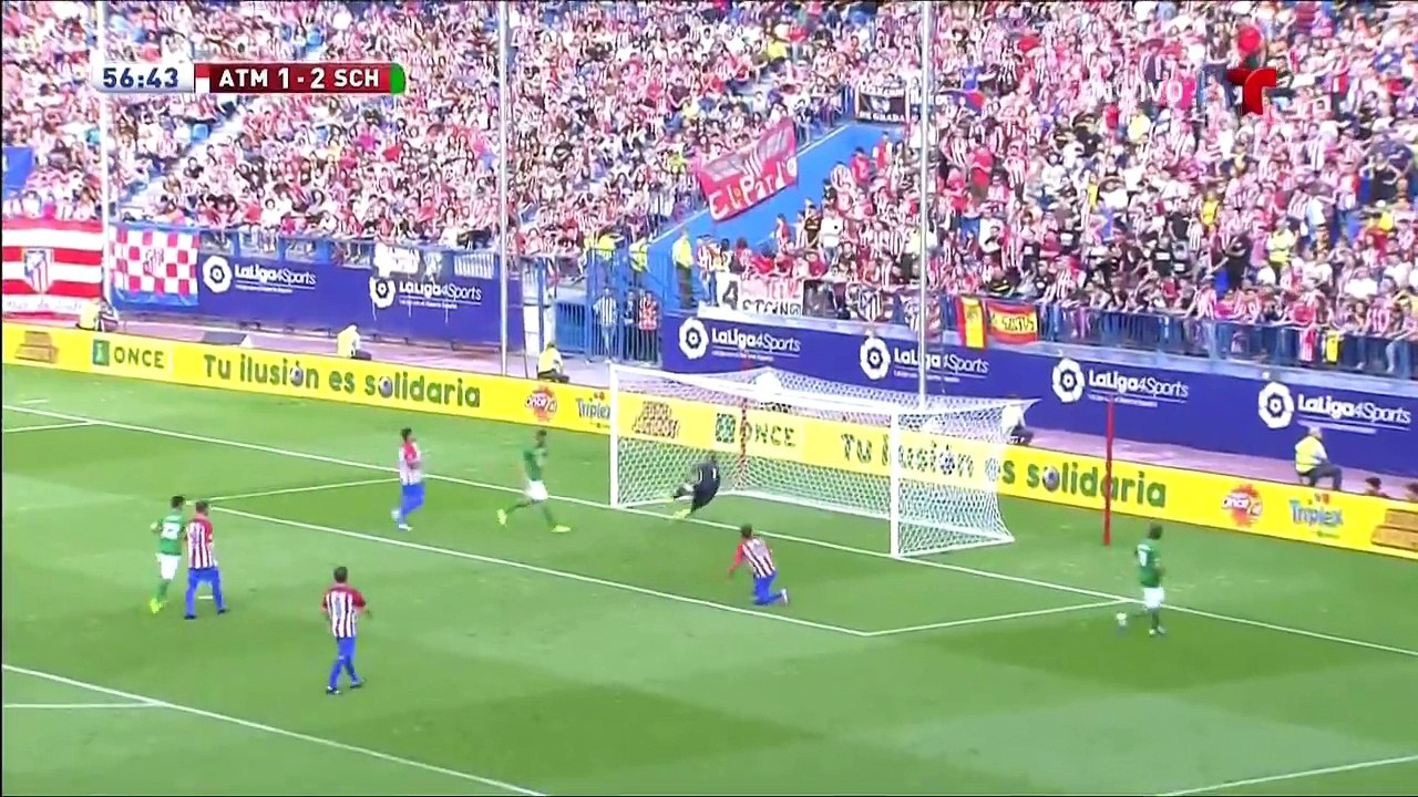 Atletico de Madrid vs world legends scholas 4-5 highlights Atletico de Madrid vs Leyendas del futbol