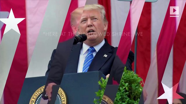 Trump delivers Memorial Day remarks at Arlington National Cemetery