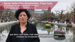 Vie professionnelle : Sarah Haïlé-Fida. Consultante en management de carrière et Présidente de la Fondation emploi (Pays-Bas)