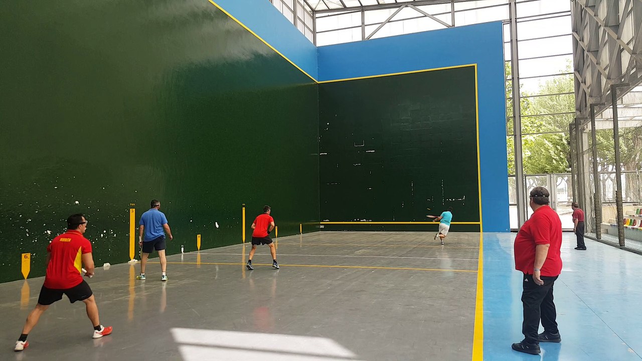 Frontenis final master 1ª división set 1