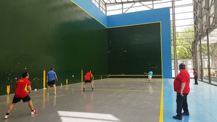 Frontenis final master 1ª división set 1