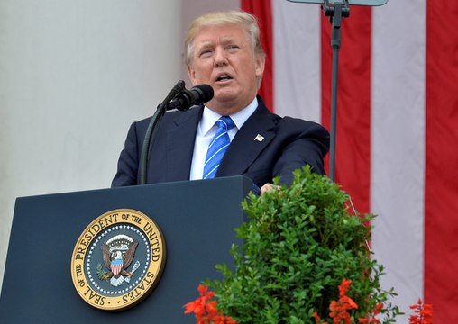 Trump delivers Memorial Day remarks at Arlington National Cemetery