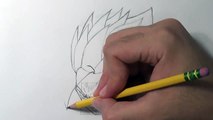 Drawing Gohan SSJ2 Super Saiyan 2 Kamehameha
