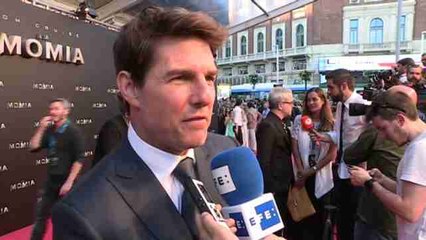 Tom Cruise: "La Momia es una historia épica, un cuento moderno que trata la lucha del bien contra el mal"