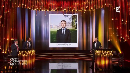 Sketch: Les 2 Ministres de la Culture (B. Salomone & R. Laspales) - Molières 2017