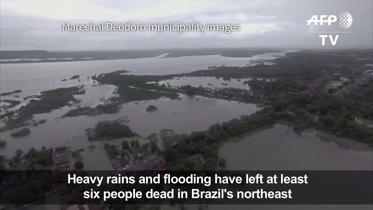 Brazil: 6 killed, 30,000 displaced in floods