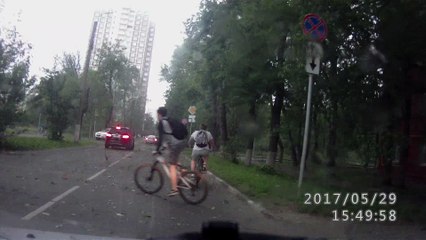 Storm Blows Down Trees in Moscow