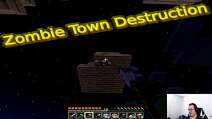 Gaming Centrum Minecraft Episode 5: Zombie Town Destruction