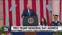 President Trump gives Memorial Day Address