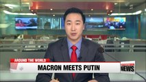 Macron criticizes Russian media for 