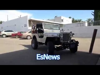 Boxing Trainer Got An Awesome Jeep From 1948!!!! EsNews Boxing
