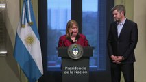 Renuncia canciller argentina y la reemplaza embajador en Francia