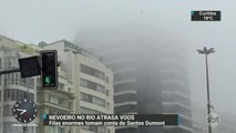 Nevoeiro intenso no Rio de Janeiro cancela quase 200 voos