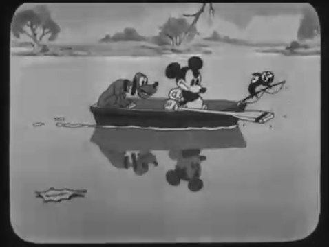 Mickey Mouse - Fishin Around - 1931