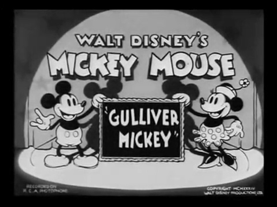 Mickey Mouse - Gulliver Mickey - 1934