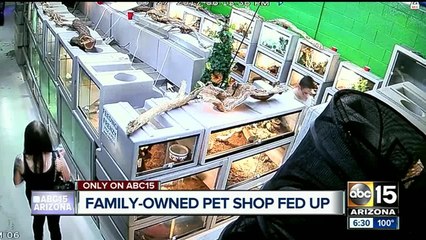 Custom Creatures Pet Shop fed up with theft in north Phoenix