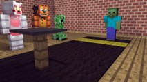 FNAF vs Mobs- Monster School- BEST VIDEOS! - Minecraft Animation