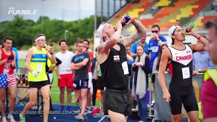 Corey Bellemore SHATTERS the Beer Mile World Record | The Next Russell Westbrook DISCOVERED? -HM