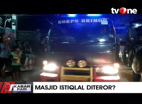 Polisi Geledah Rumah Terduga Pelaku Ancaman Bom Istiqlal