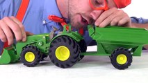 Tractors for Children _ Blippi Toys - TRACTOR SONsssdG _ Blippi Toys