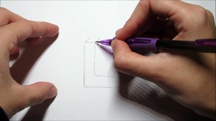 3D tekening! Zwevende LETTERS tekenen makkelijk voor beginners