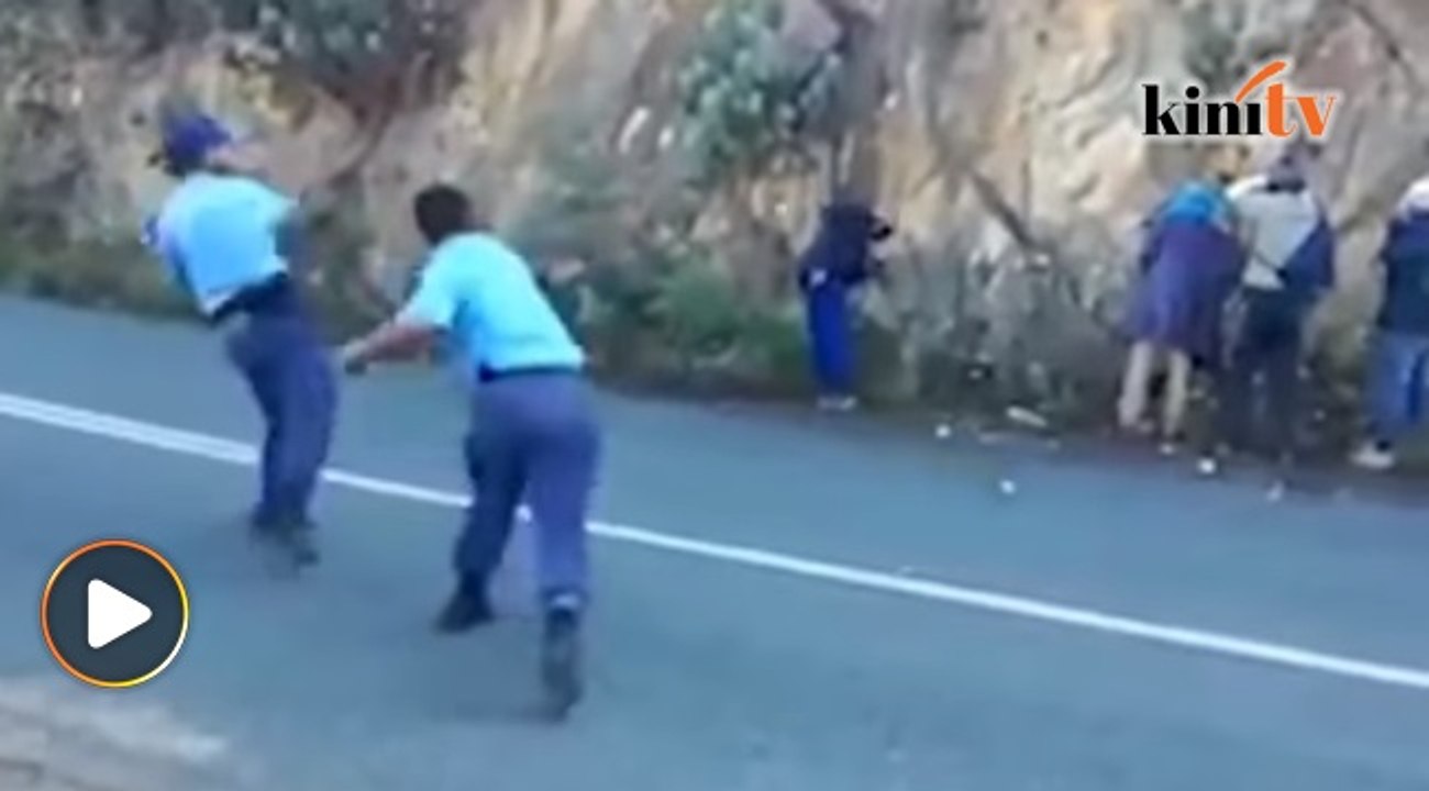 Polis lontar epal pada pencuri