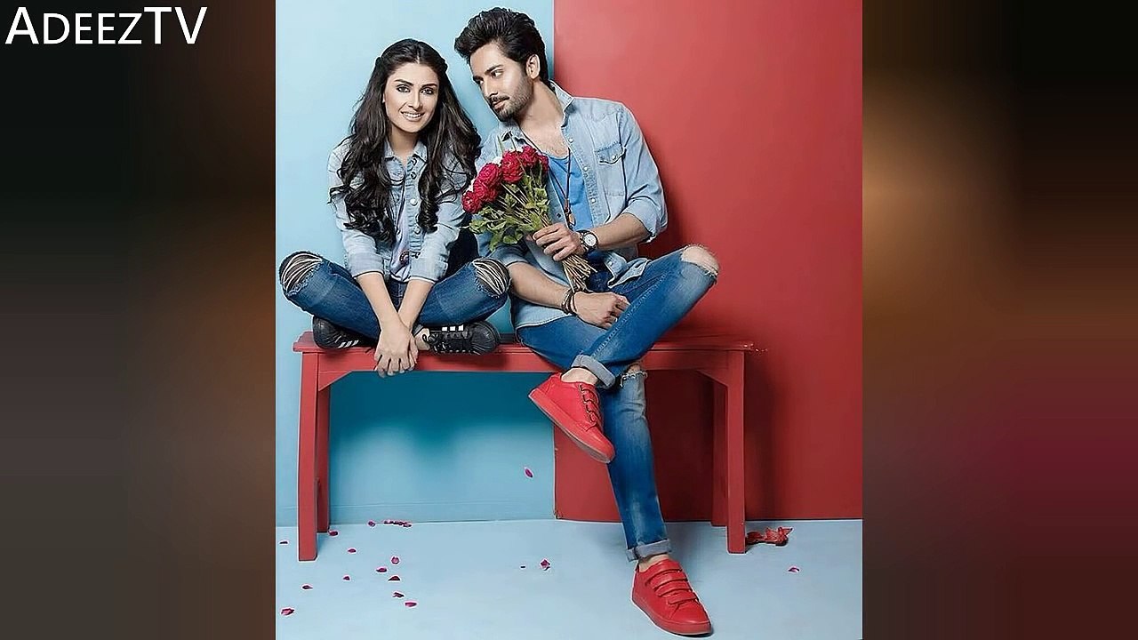 Ayeza Khan and Danish Taimoor with baby horain on Valentine’s Day 2017