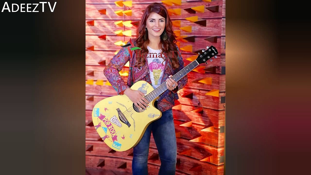 Beauty Queen Momina Mustehsan at the launch of Cornetto Pop Rock Season 2