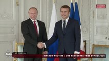 [Zap Actu] Emmanuel Macron rencontre Vladimir Poutine au château de Versailles (30/05/17)