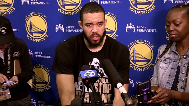 【NBA】JaVale McGee Post Practice Interview Cavaliers vs Warriors Preview May 29 2017 NBA Finals
