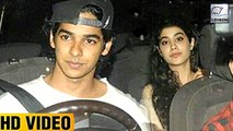 Jhanvi Kapoor Goes On A Movie Date With Shahid's Brother Ishaan Khattar