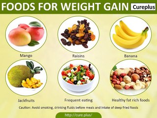 weight gain fruits - doctor healthy tips- cureplus