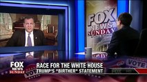 Christie Repeats Birther Lies on Fox