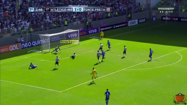 18.Gol da Ponte Preta 2 x 2 Atlético MG - Lucca - Brasileirão 2017