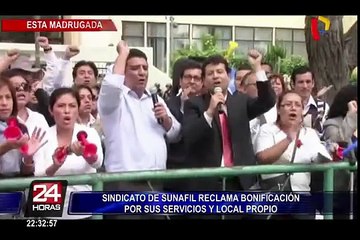 Sunafil reclama bonificación por sus servicios y local propio