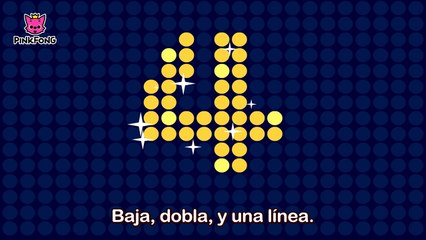 Escribe los números _ Trazos _ PINKFONG Canciones Infant