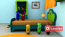 Five Little Crayons _ 3D Rhymes for Kids _ Color Crew