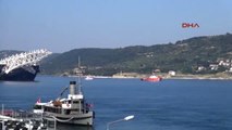 Çanakkale Türk Akımı Için Gelen Dev Gemi, Çanakkale Boğazı'ndan Geçti