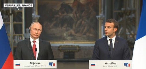 Emmanuel Macron : "Russia Today et Sputnik ont été des organes d'influence durant la campagne"