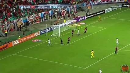 35.Gol do Corinthians 1 x 0 Vitória - Jô - Brasileirão 21_05